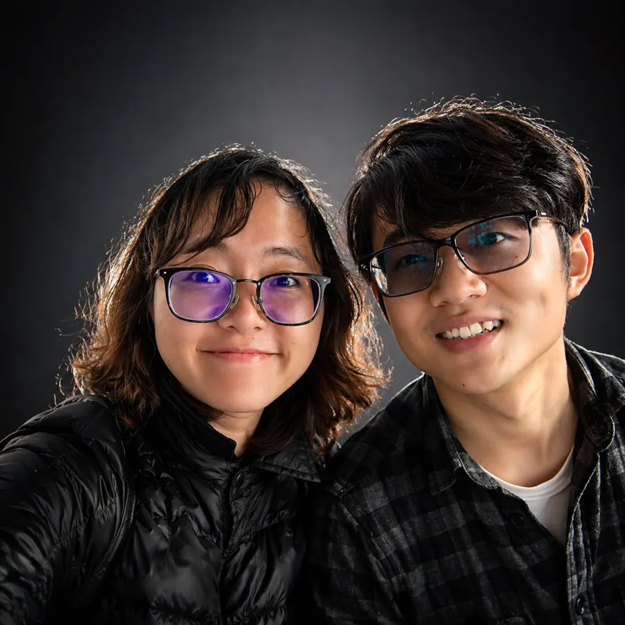 Input portrait for the Image Pro anime couple cosplay example